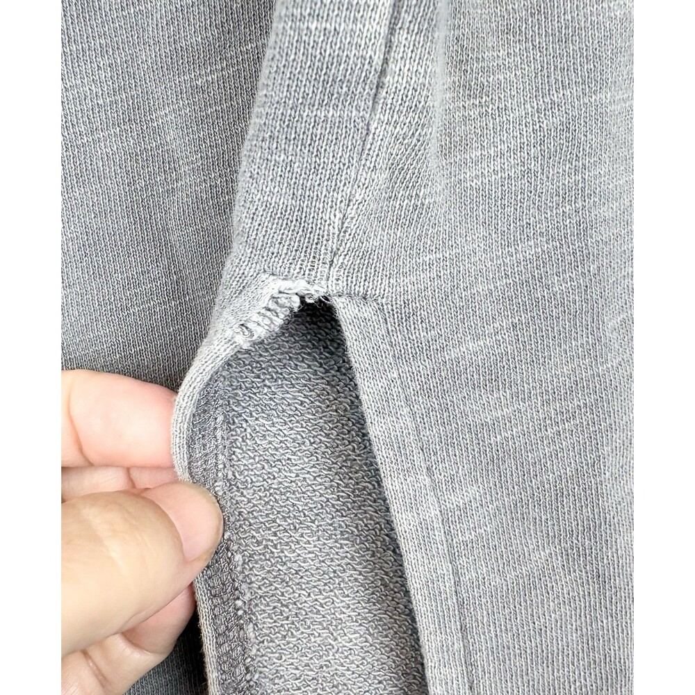 Anthropologie PILCRO SM Sweatshirt Gray Boho Relaxed Cotton - Picture 12 of 12